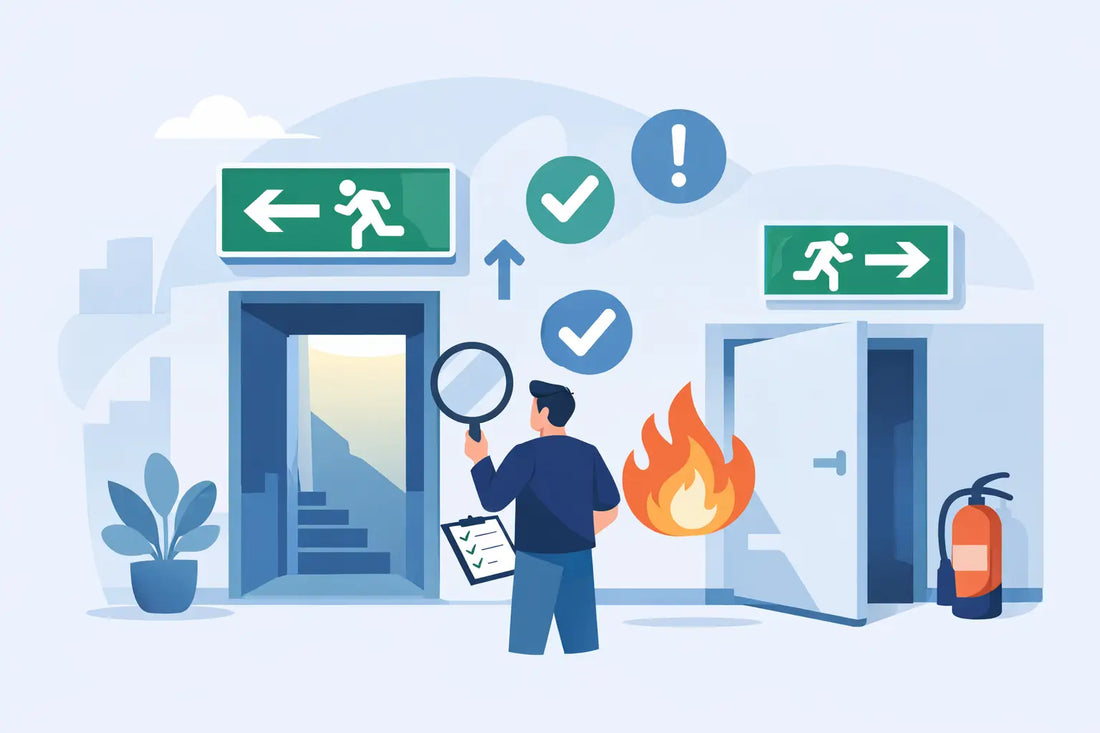 How to Display Fire Exit Signs Correctly