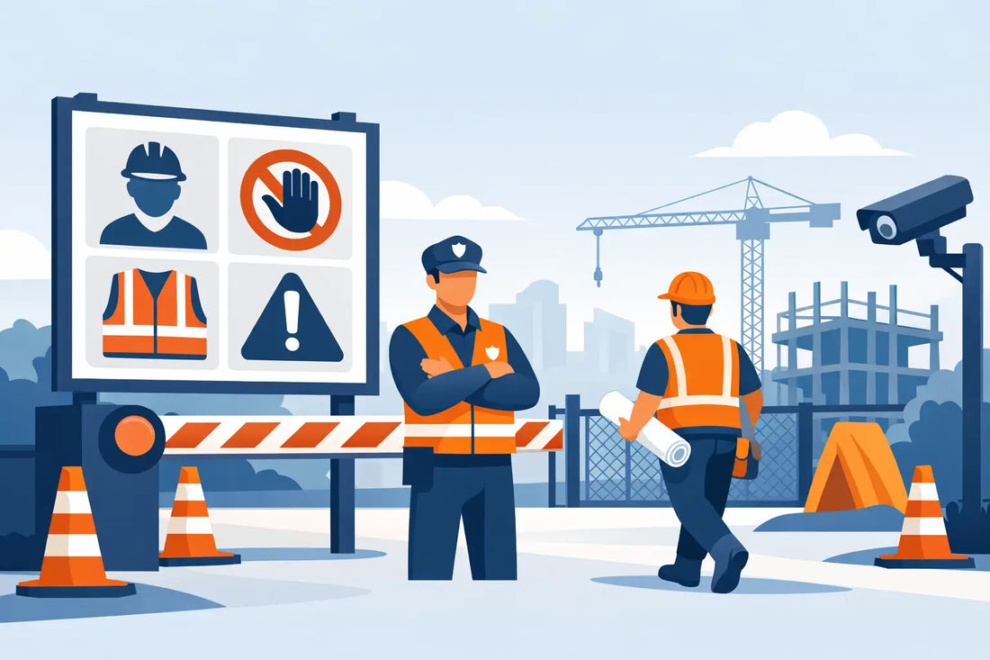 Site Entrance Signs That Set Clear Site Rules