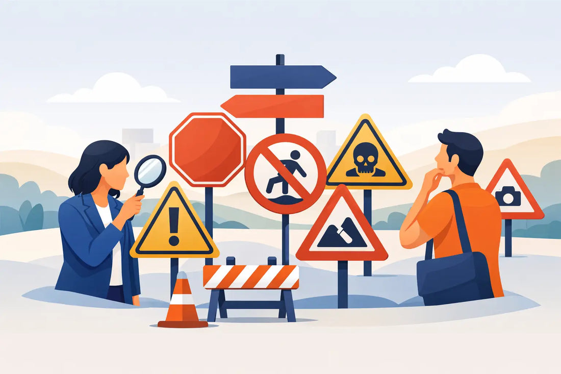 Which Warning Signs Are Best for Visitors?