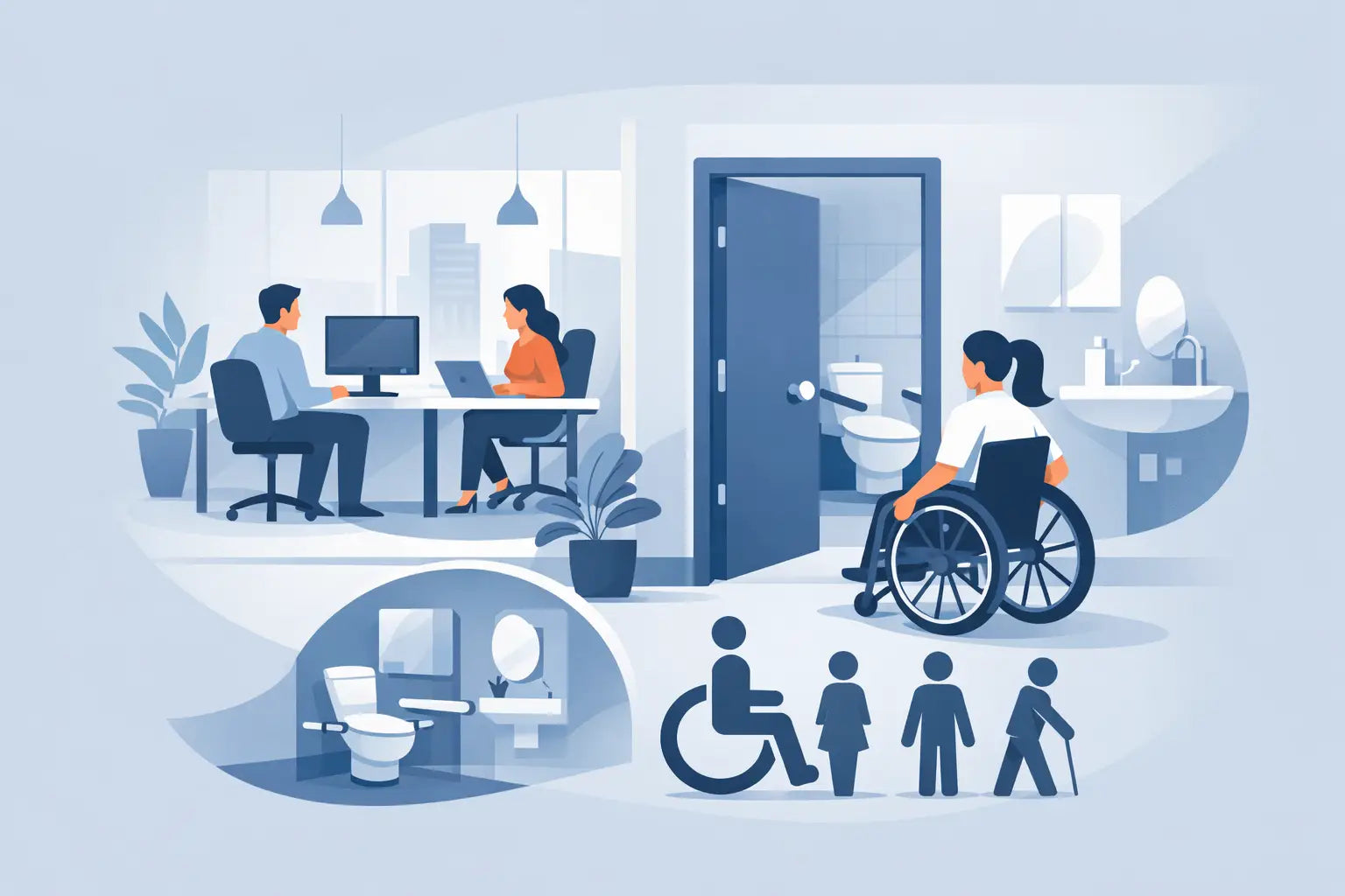 Do Offices Need Disabled Toilet Signs?