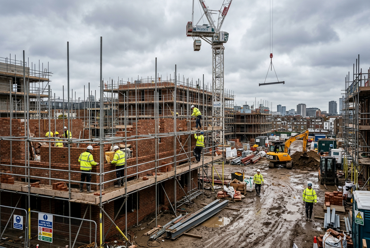 UK building site
