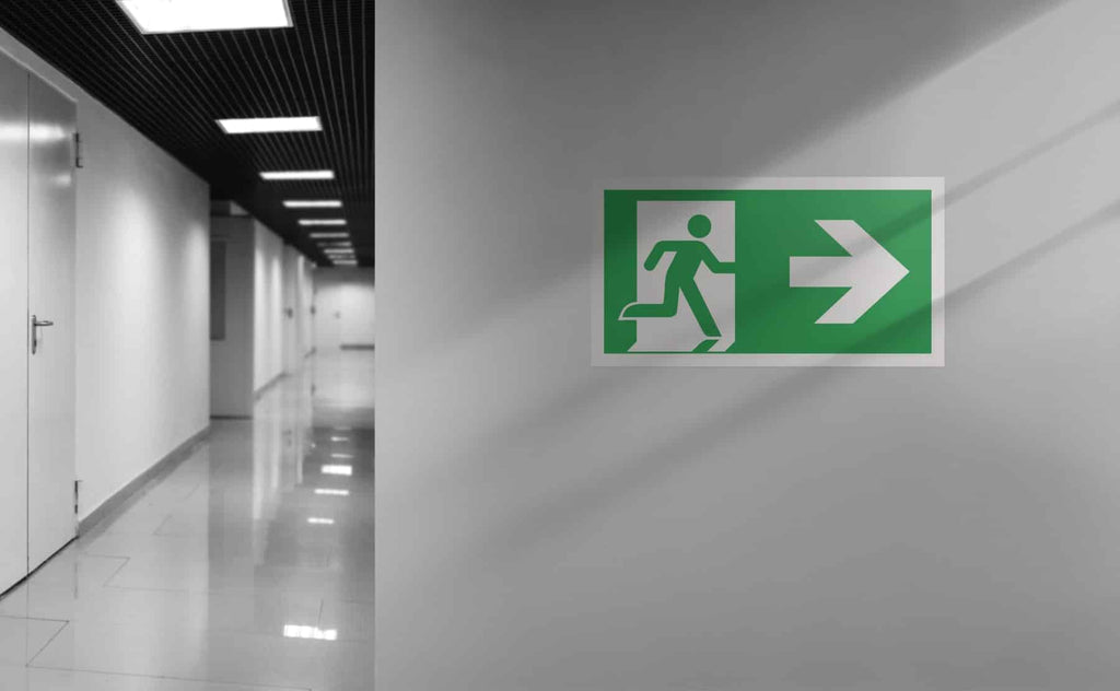 What fire exit signs do I need for my office? - The Sign Shed