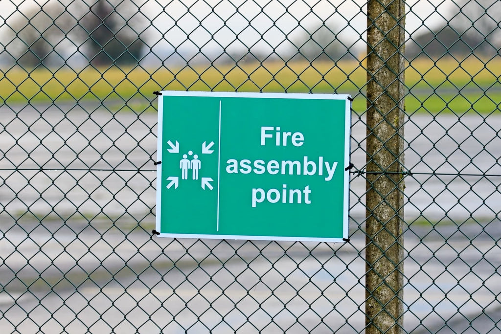 What is an assembly point sign? - The Sign Shed