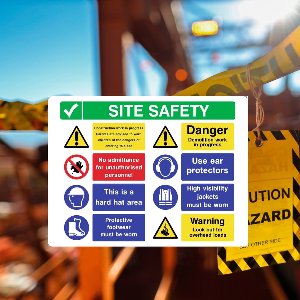 Construction Safety Signs - Shop at The Sign Shed