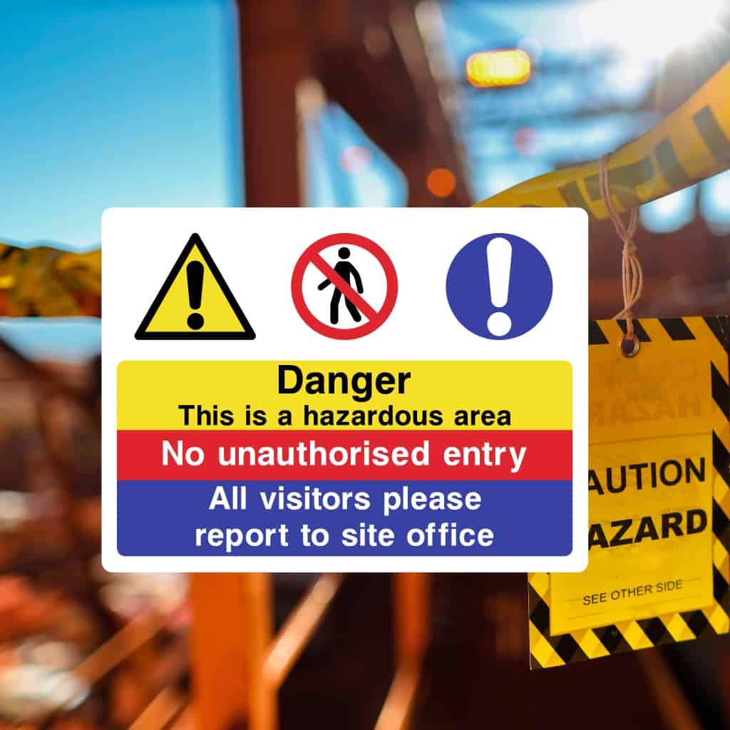Construction Safety Signs - Shop at The Sign Shed