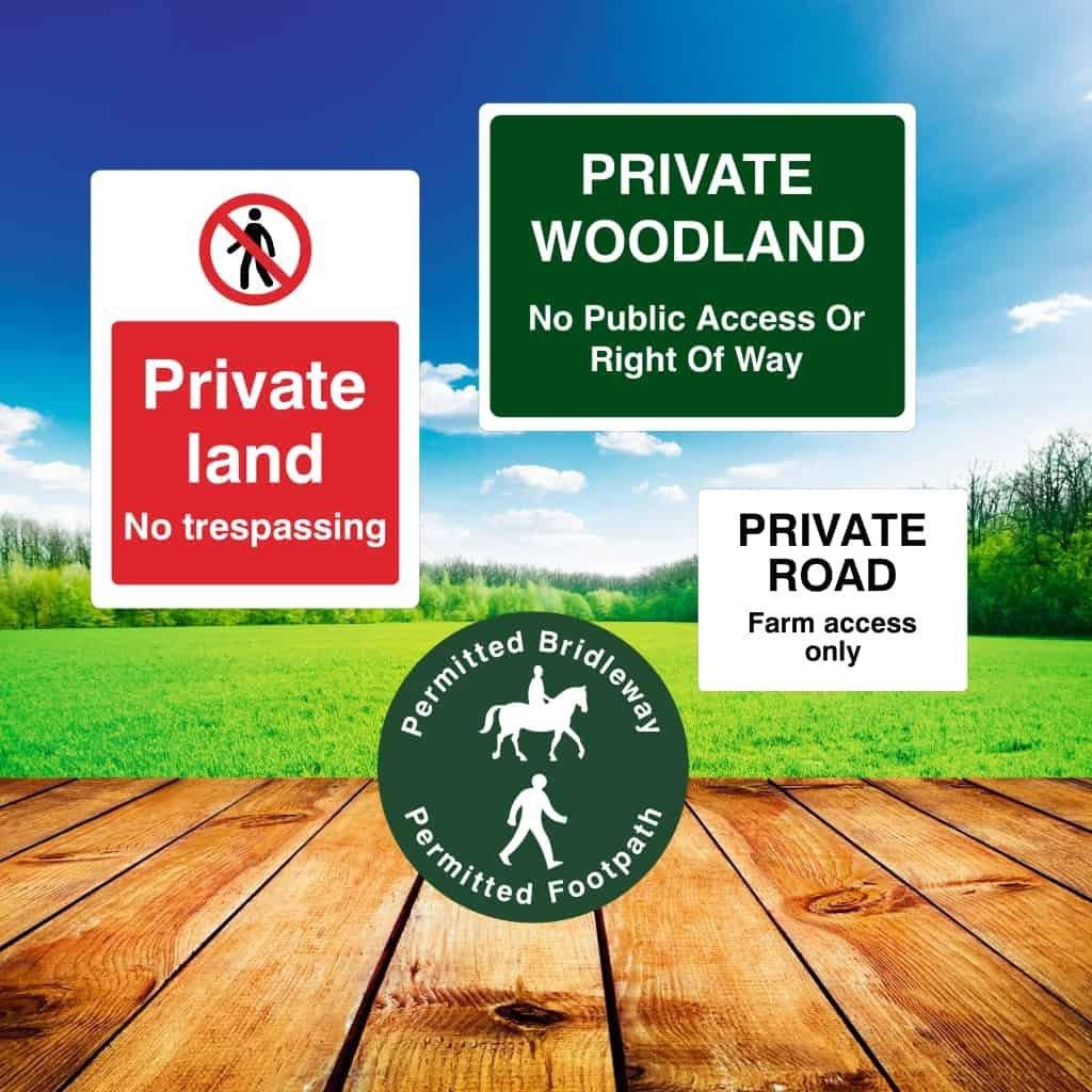 Countryside Access Signs - The Sign Shed