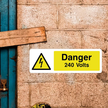 Works In Progress Safety Sign – ISO/W001 Warning – The Sign Shed