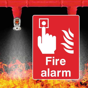 Fire Alarm Test Notice Sign | Fire Safety Signage UK – The Sign Shed