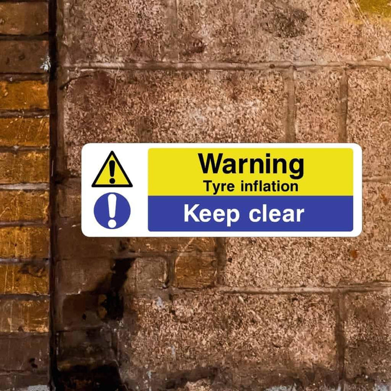 Works In Progress Safety Sign – ISO/W001 Warning – The Sign Shed