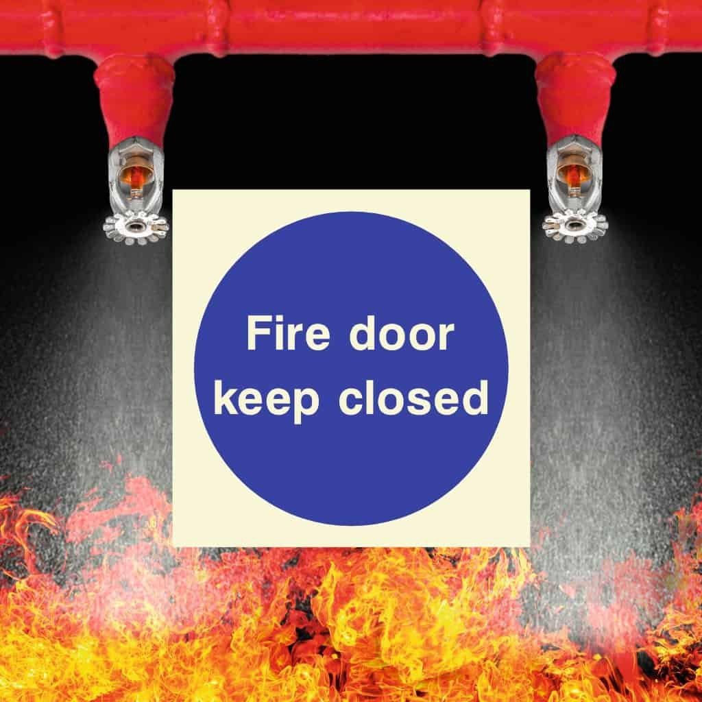 Glow in The Dark Fire Door Signs - The Sign Shed