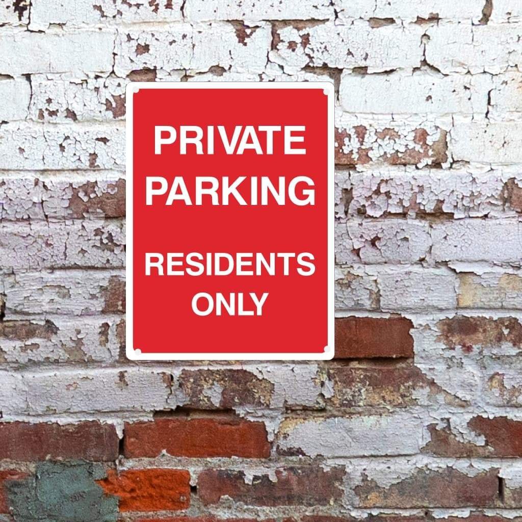 Private Parking P Sign | Durable Landscape Design