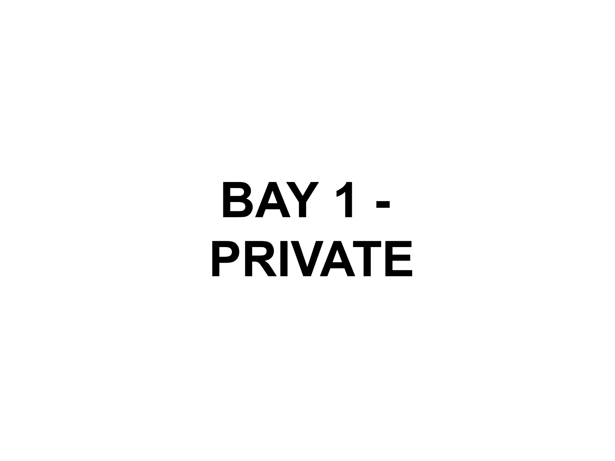 Custom White Sign Landscape