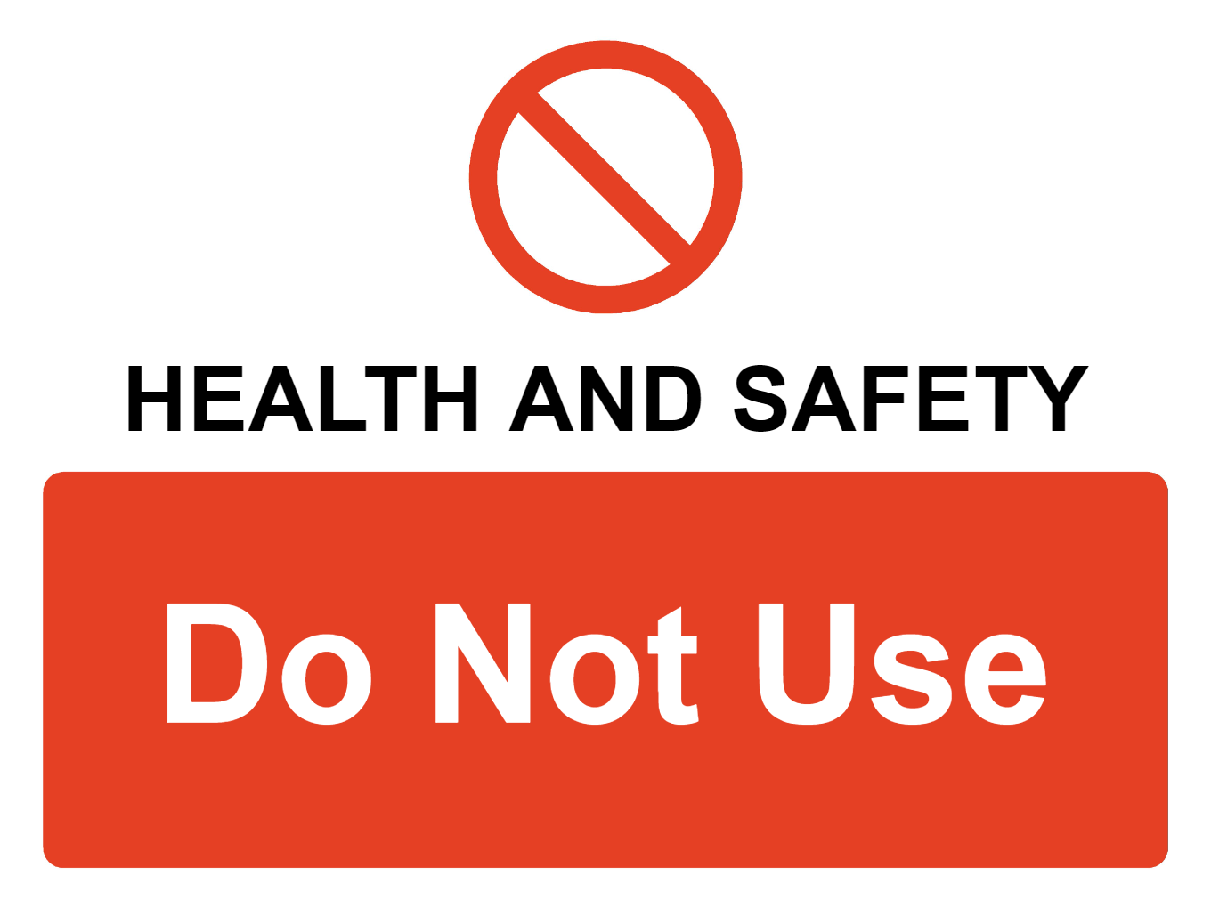 Custom Parking Prohibition Sign