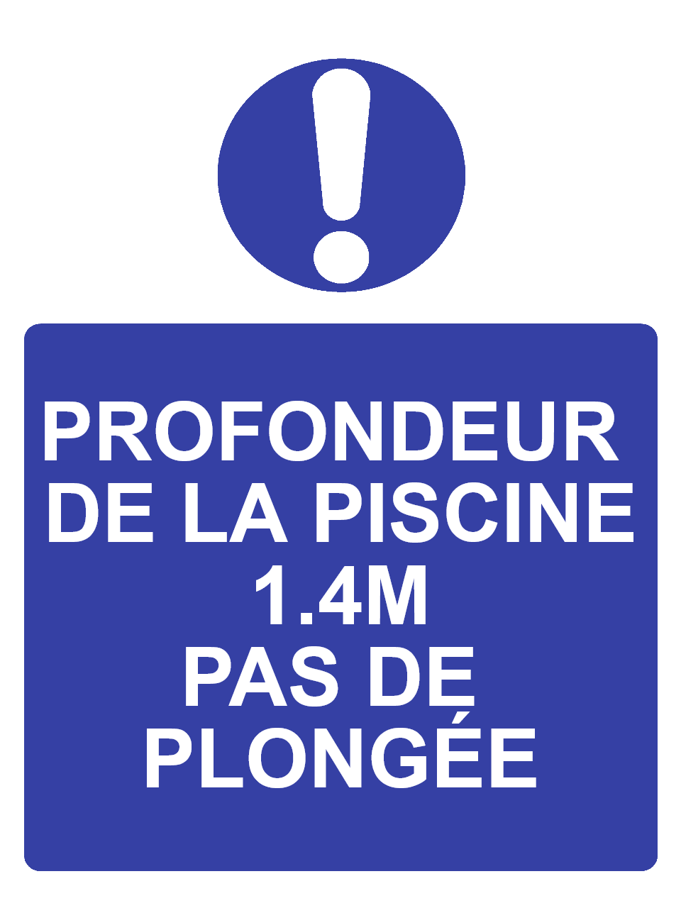Custom Mandatory Sign Portrait