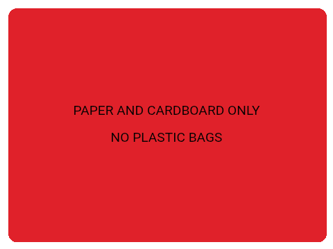 Custom Red Sign Landscape