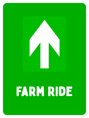 Custom Green Sign Portrait