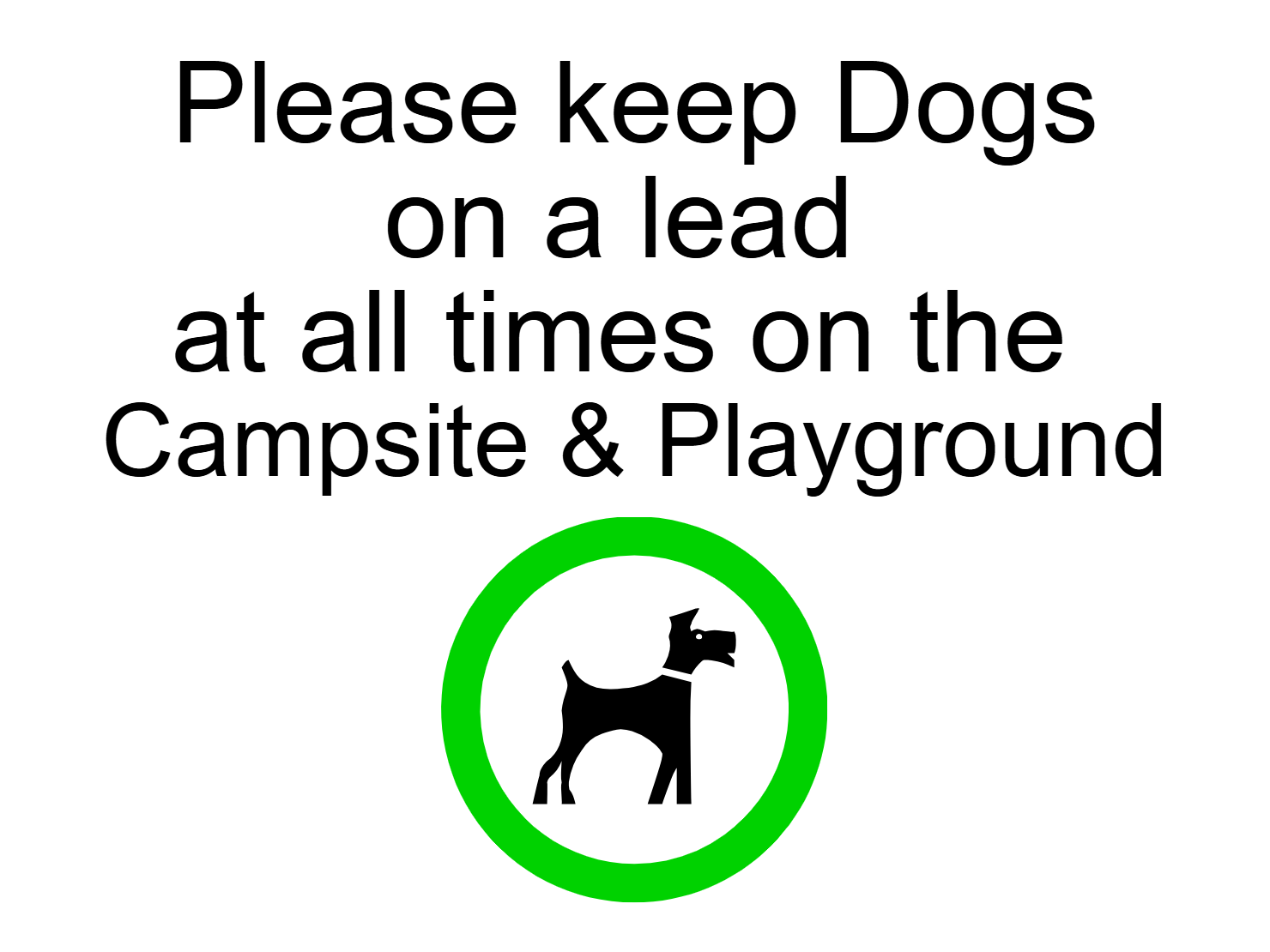 Custom White Sign Landscape