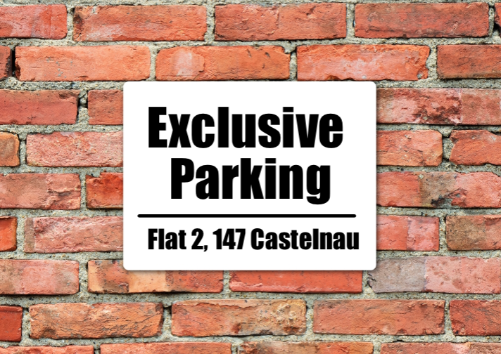 Custom Private Parking Sign