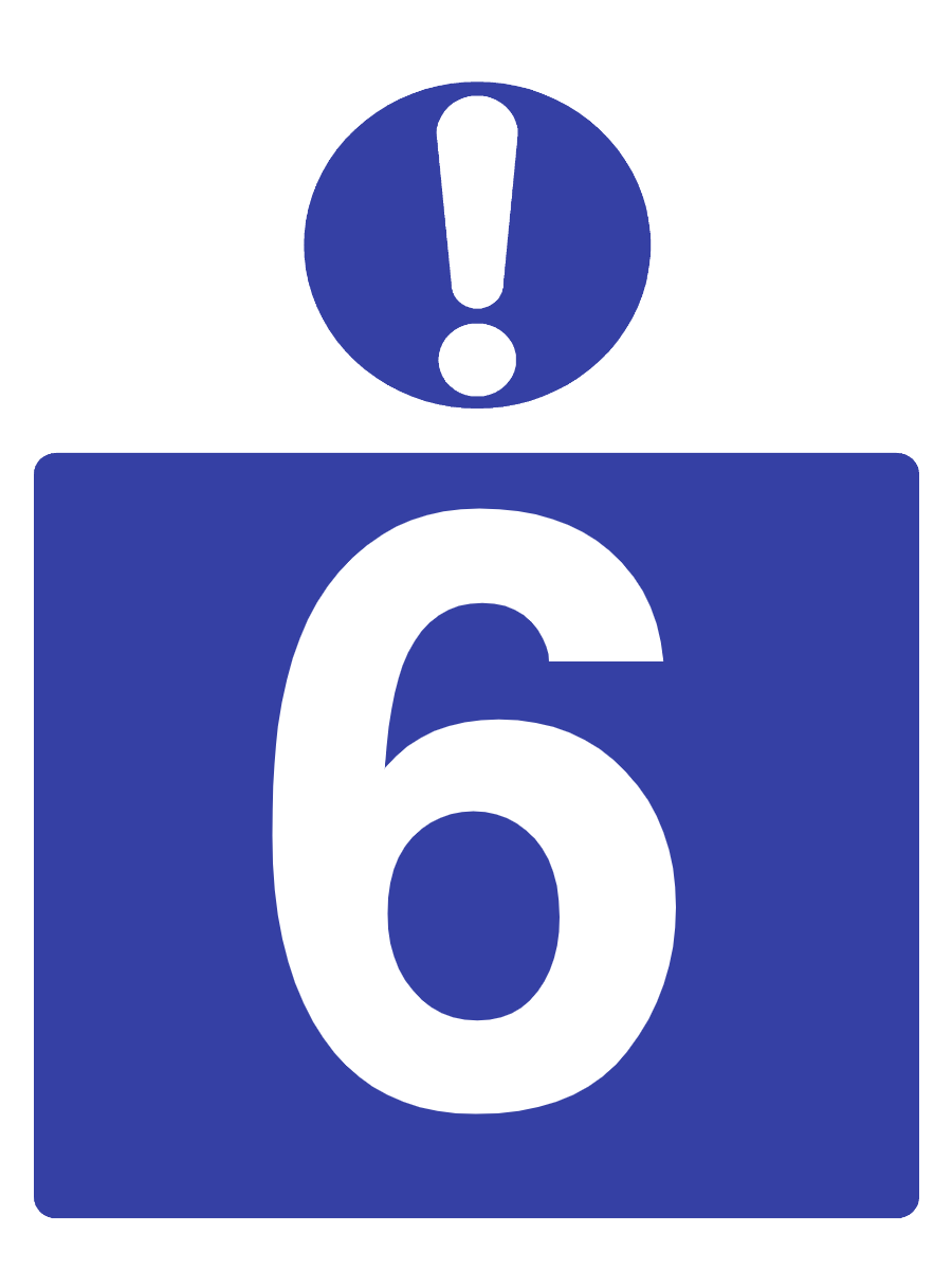 Custom Mandatory Sign Portrait