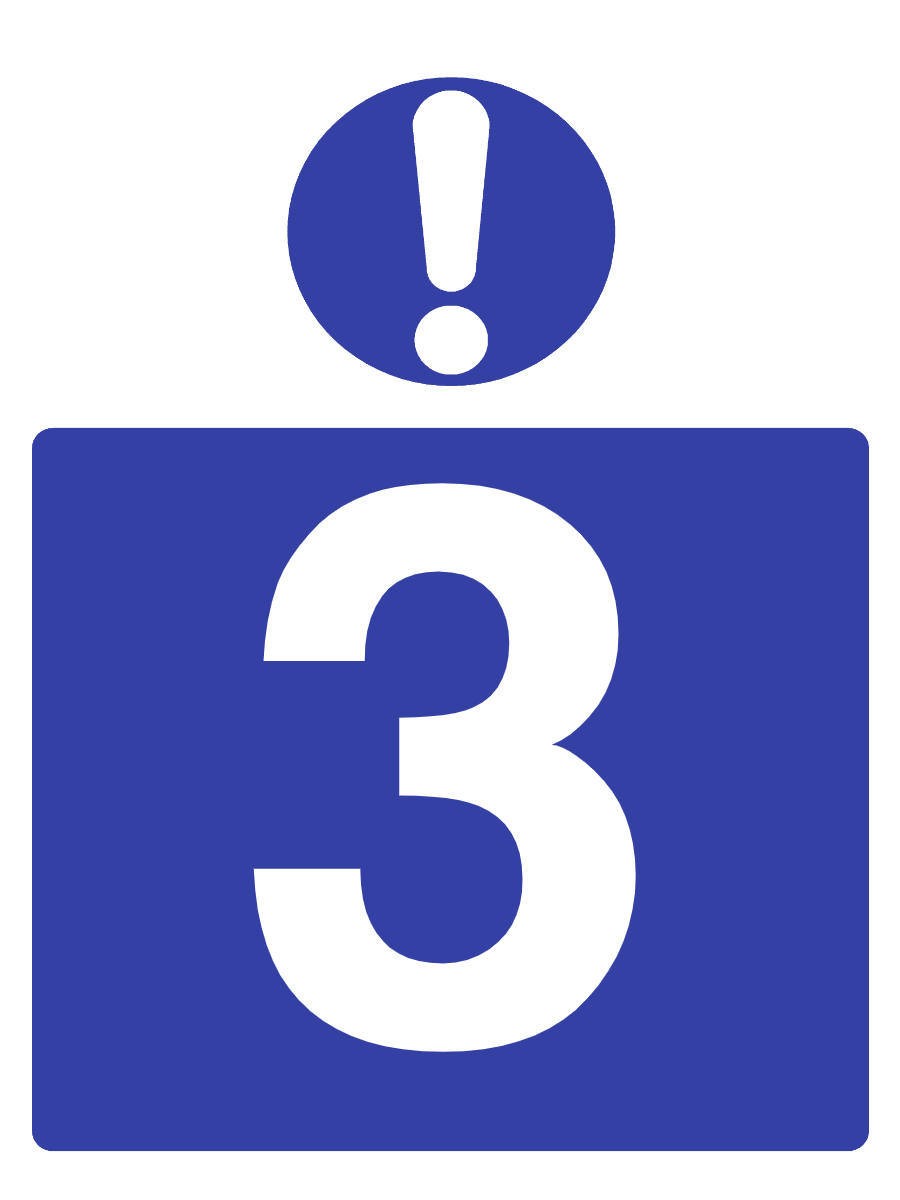 Custom Mandatory Sign Portrait