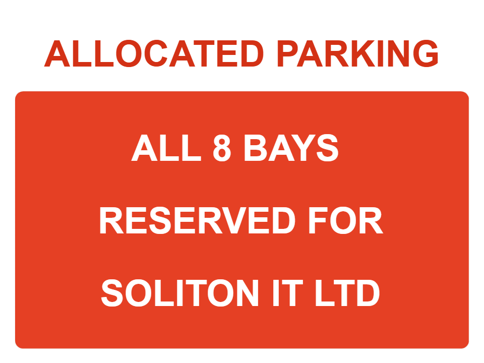 Custom Parking Sign