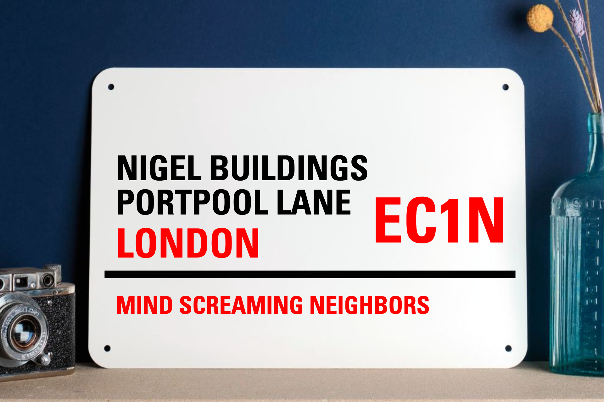 London Street Sign 2026