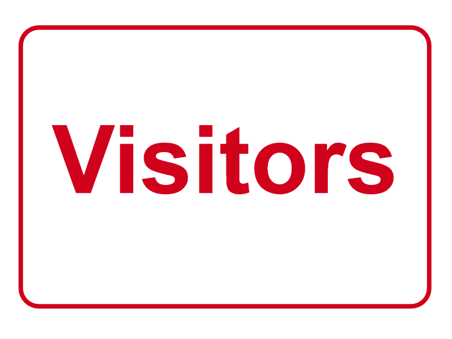 Custom White Sign Landscape
