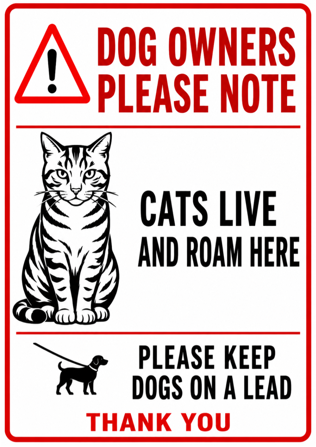 Custom White Sign Portrait