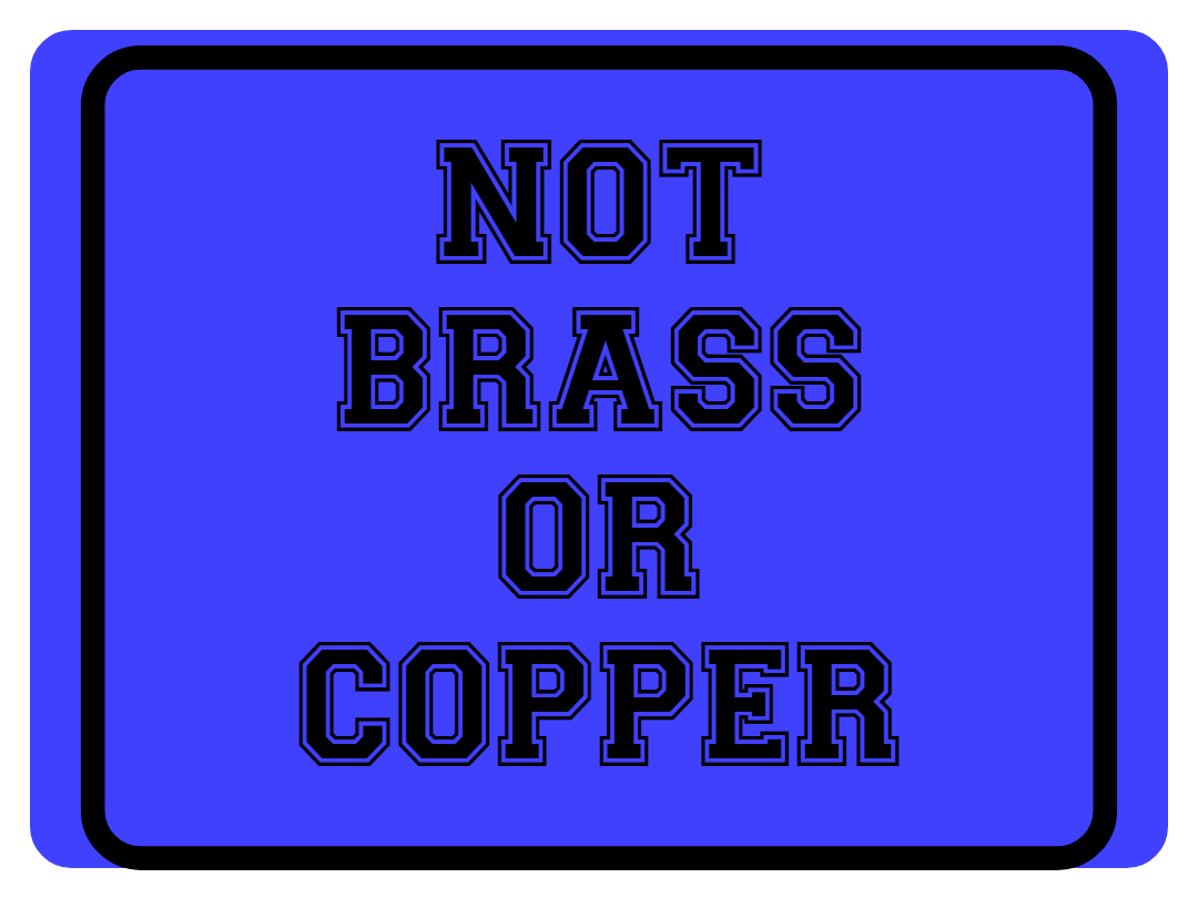 Custom Blue Sign Landscape