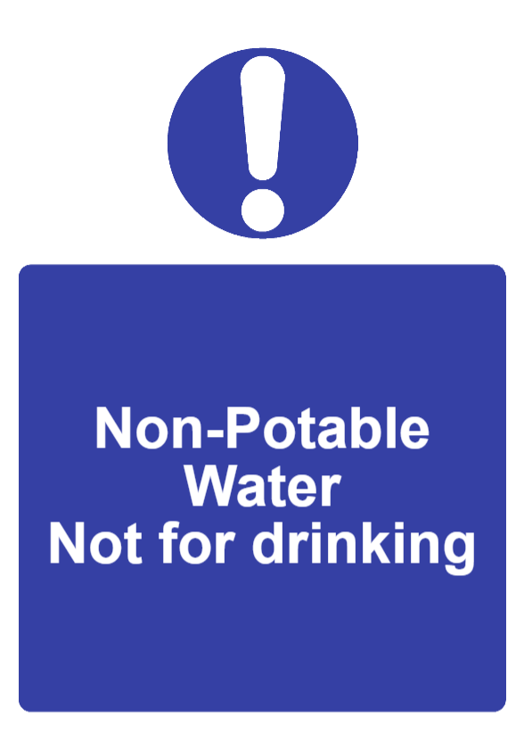 Custom Mandatory Sign Portrait