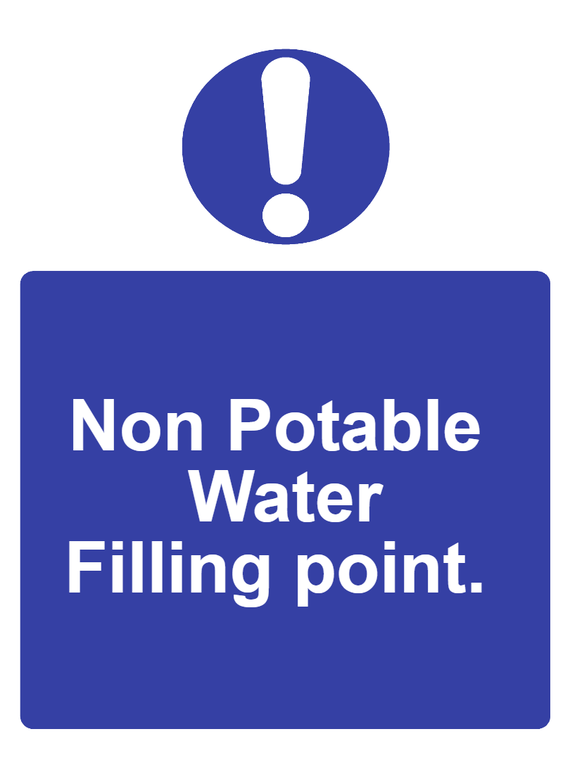 Custom Mandatory Sign Portrait