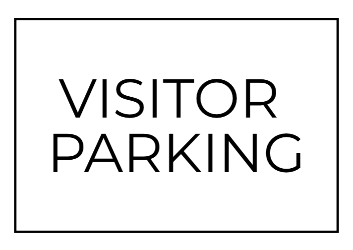 Custom White Sign Landscape