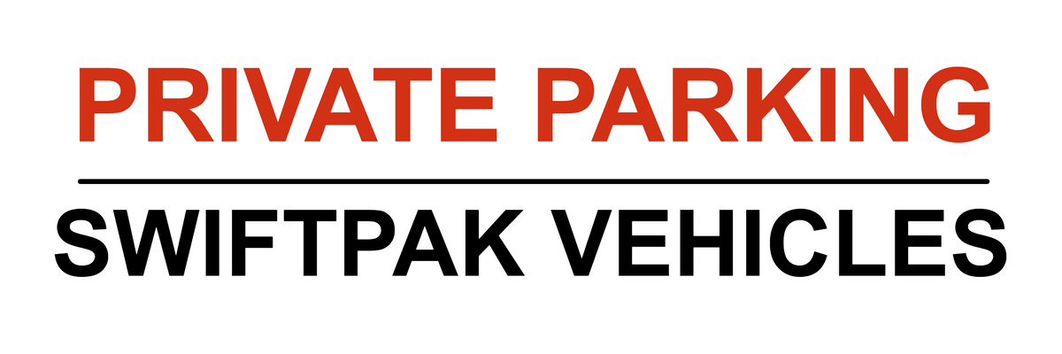 Custom Landscape Parking Sign