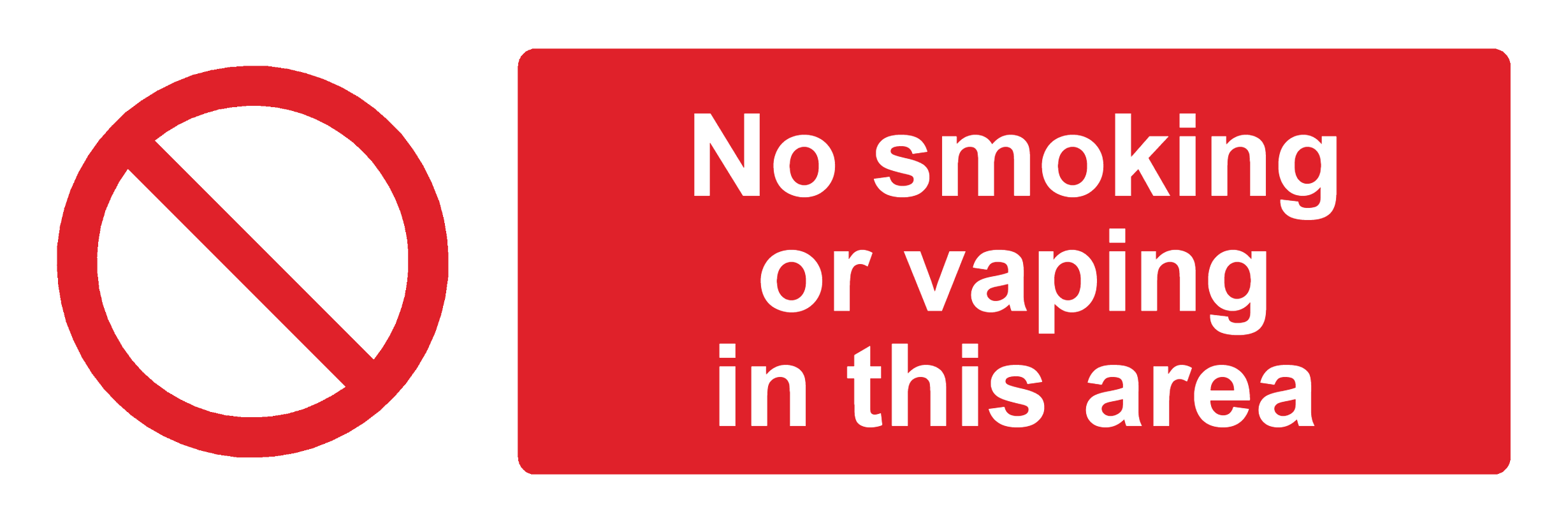 Custom Prohibition Sign Landscape