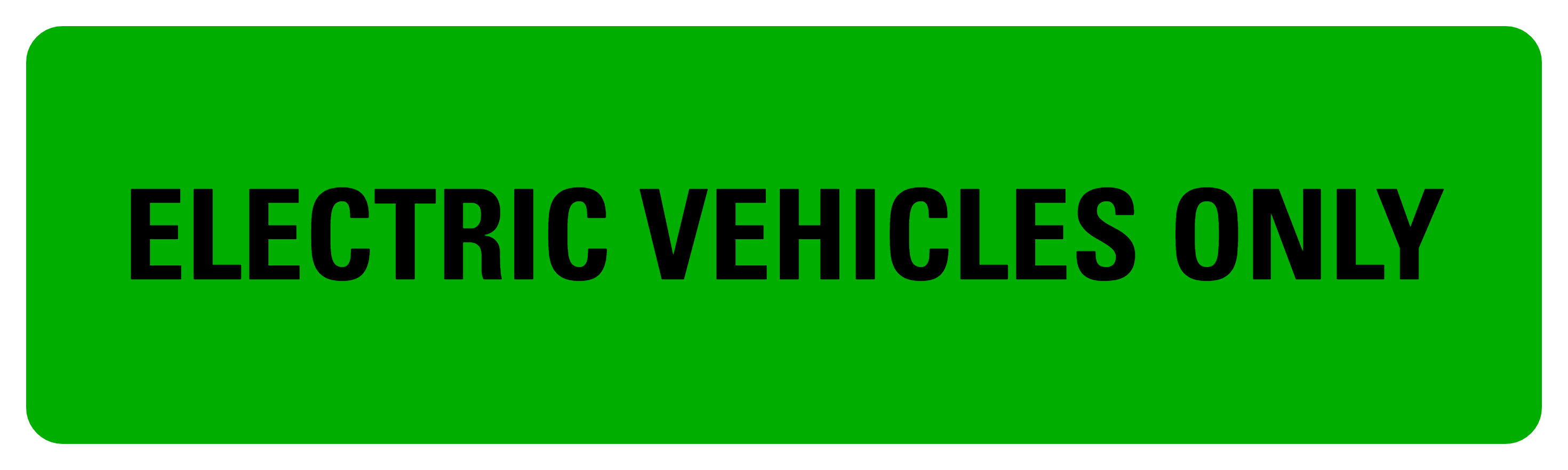 Custom Kerb Parking Sign 