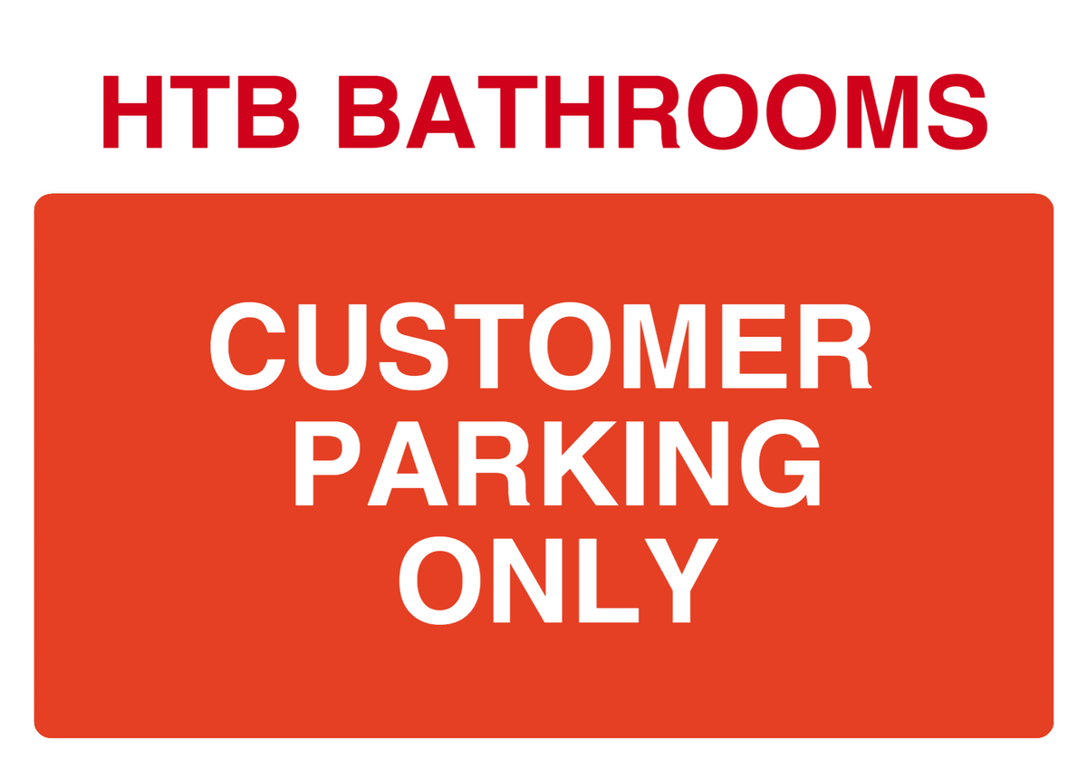 Custom Parking Sign