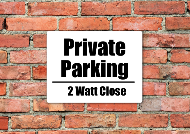 Custom Private Parking Sign