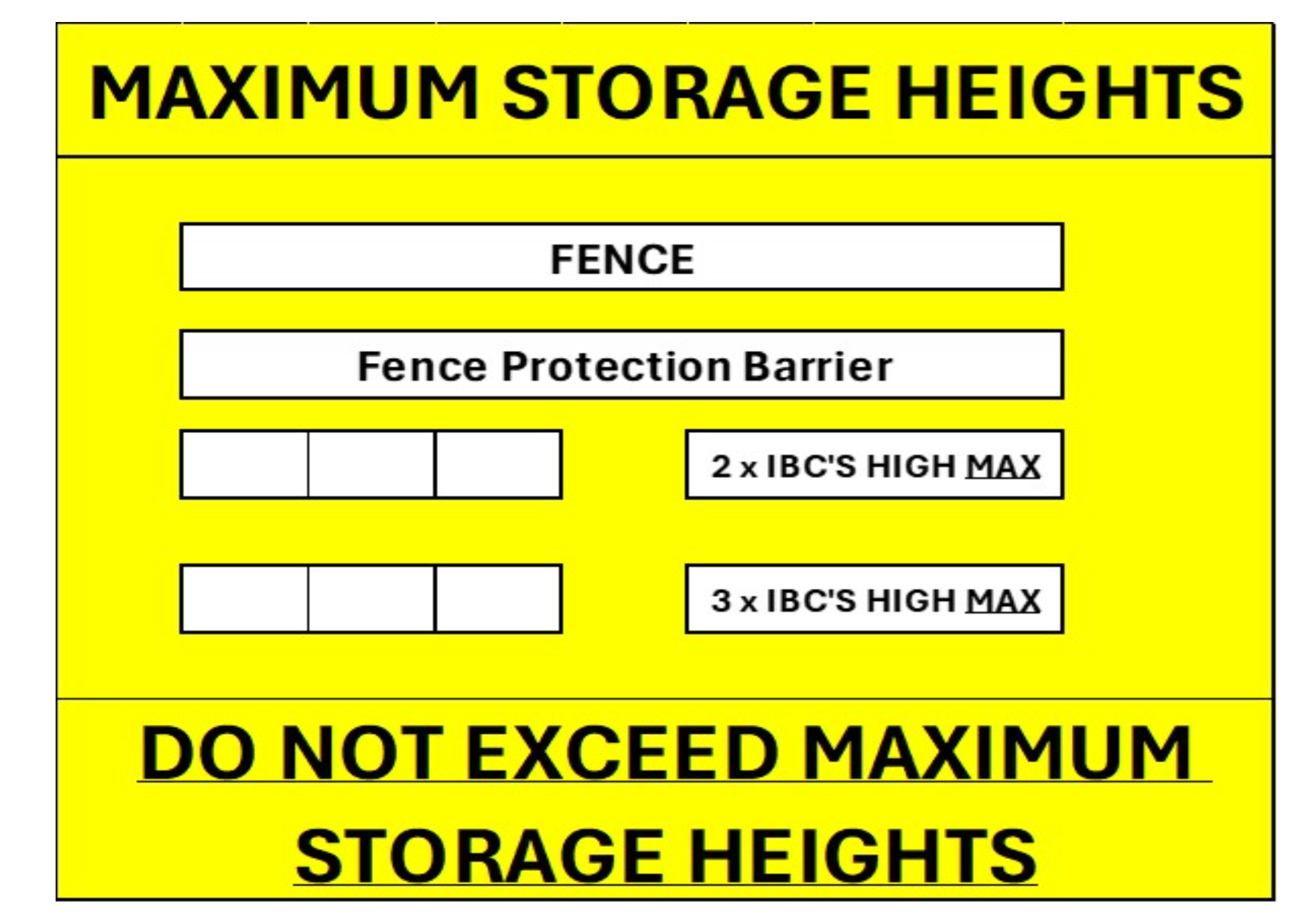 Custom White Sign Landscape