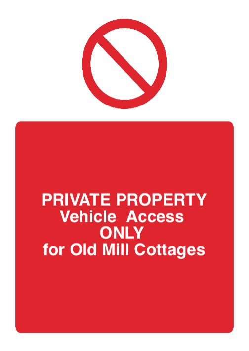 Custom Prohibition Sign Portrait
