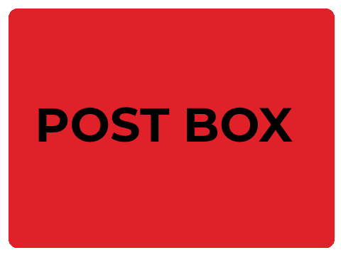 Custom Red Sign Landscape