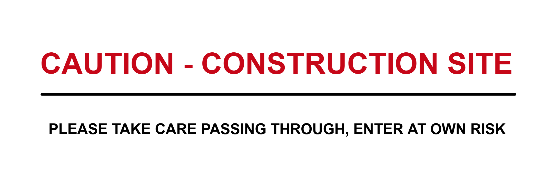 Custom Landscape Parking Sign