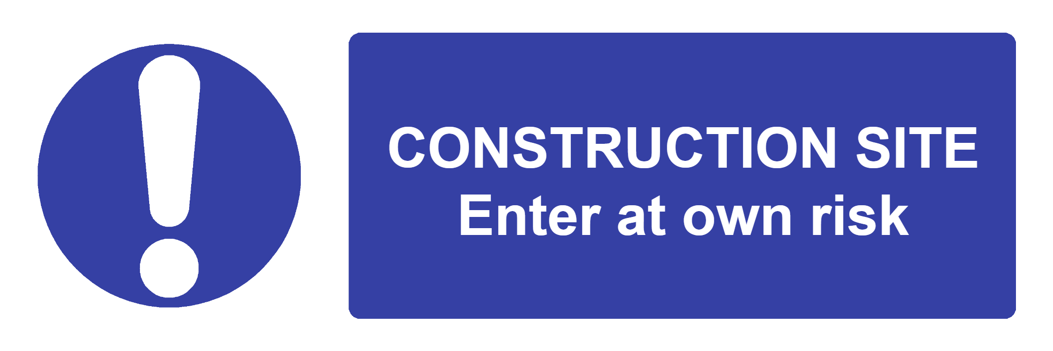 Custom Mandatory Sign Landscape