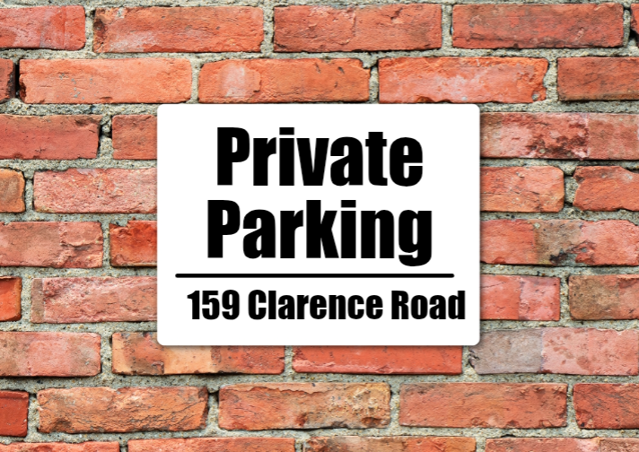 Custom Private Parking Sign