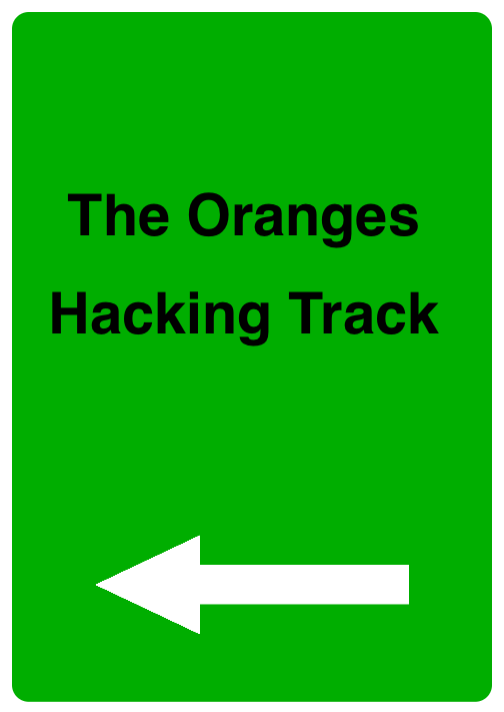Custom Green Sign Left Arrow Portrait