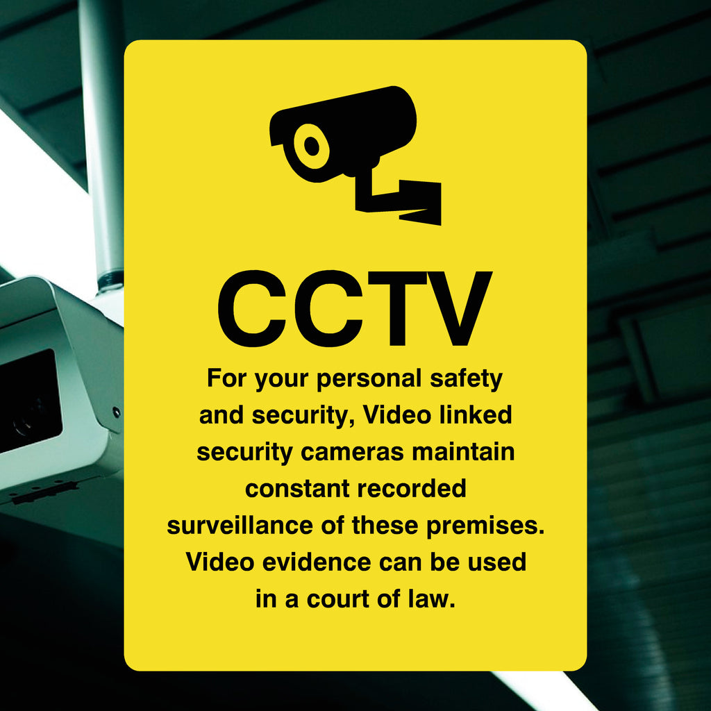 CCTV Personal Safety Sign