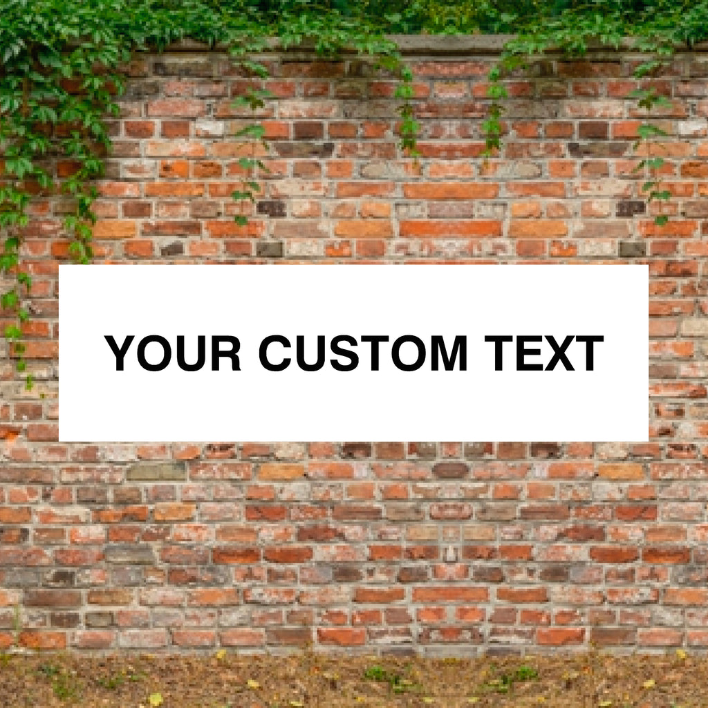 Custom Kerb Parking Sign