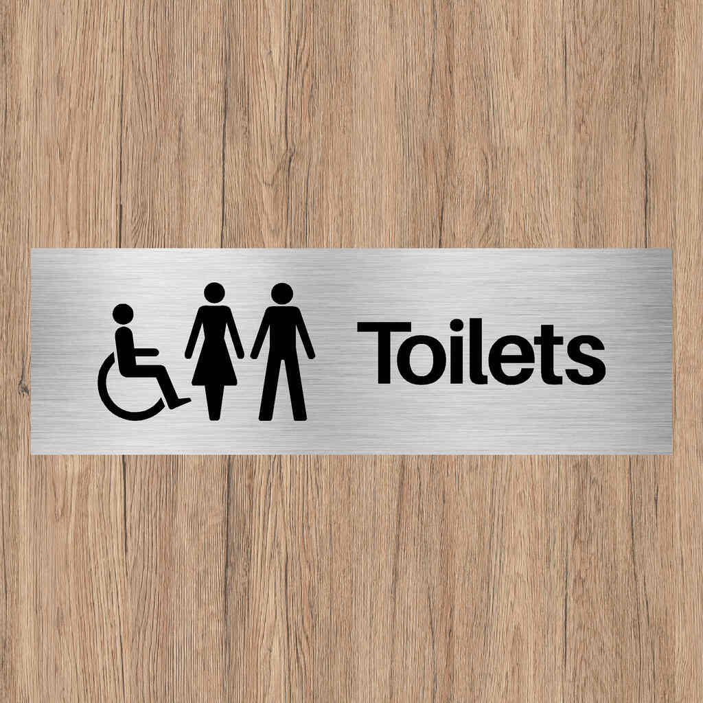 Inclusive Tilet Sign Inclusive & Accessible Toilet Signs UK | The Sign Shed