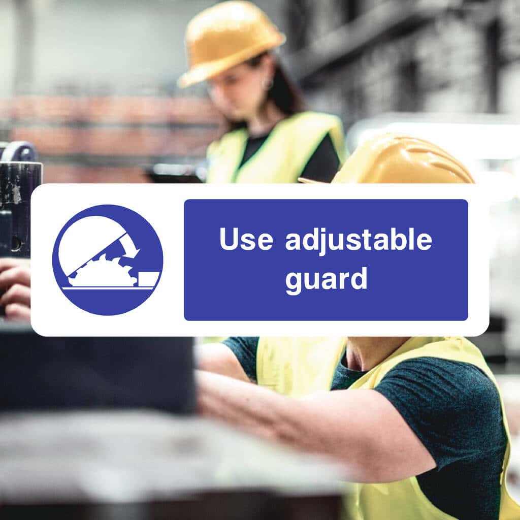 Adjustable Guard Sign – The Sign Shed