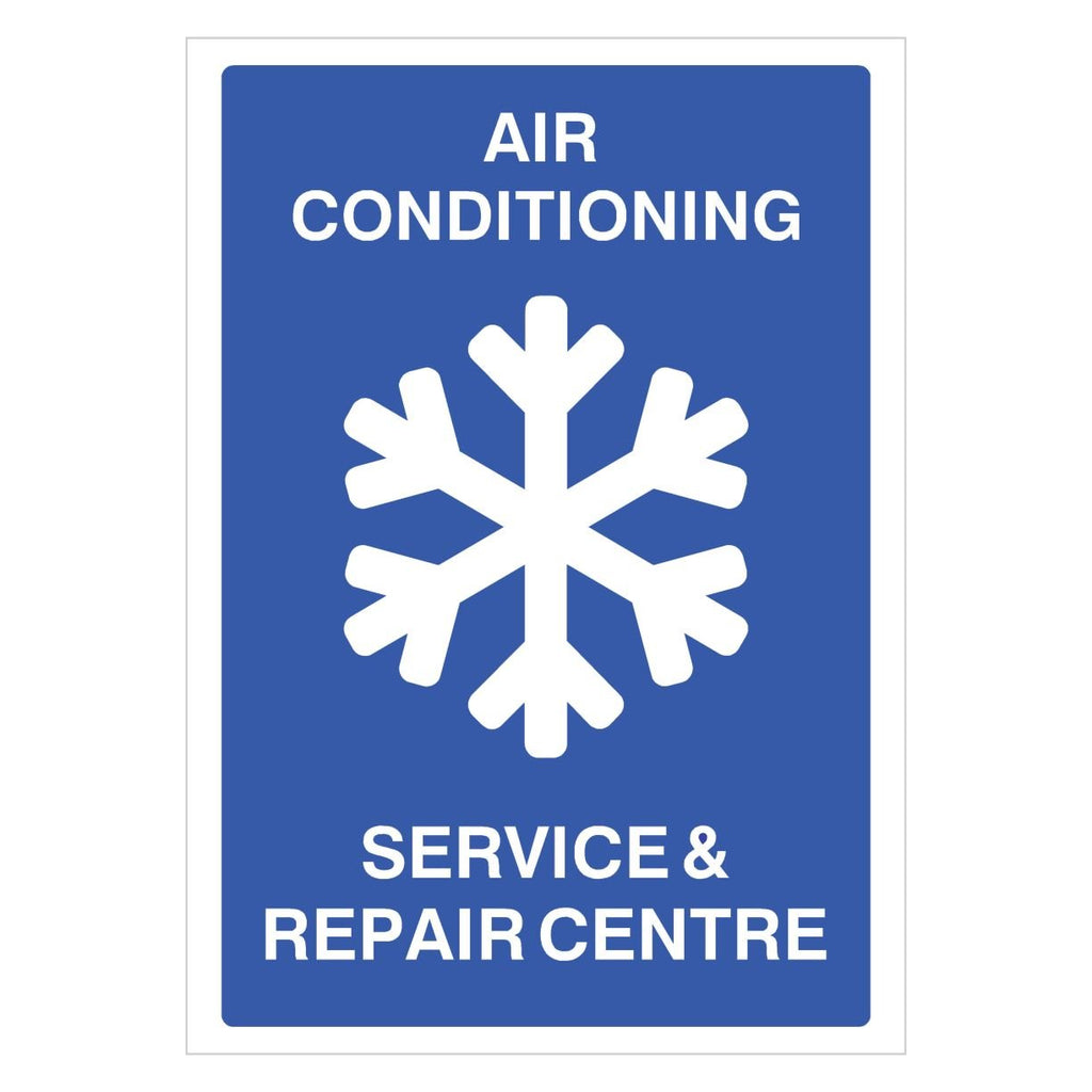 Air Conditioning Service Sign - The Sign Shed