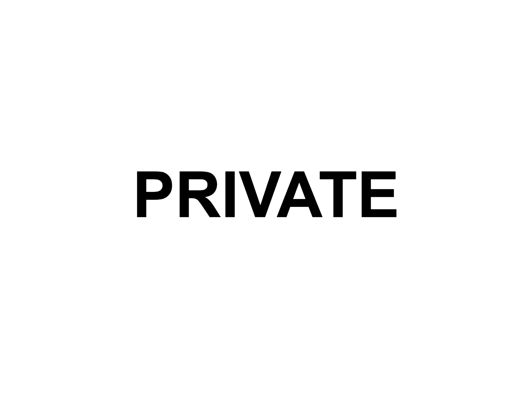 Custom White Sign Landscape